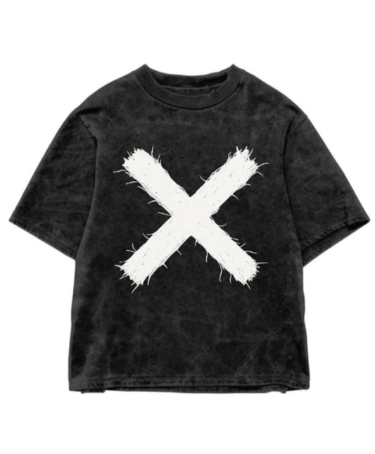 No Days Off- T shirt Acid wash